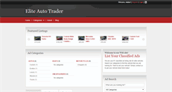 Desktop Screenshot of eliteautotrader.com